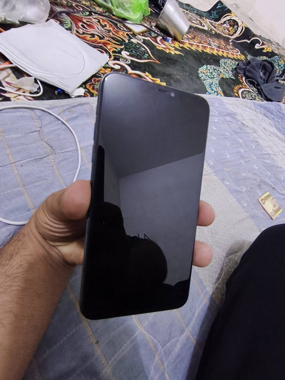 سلام عليكم ايفون 11برو ماكس مبدل شاشه وبطاريه ذاكره 256سعر 225 رقمي وتساب فقط ***********

