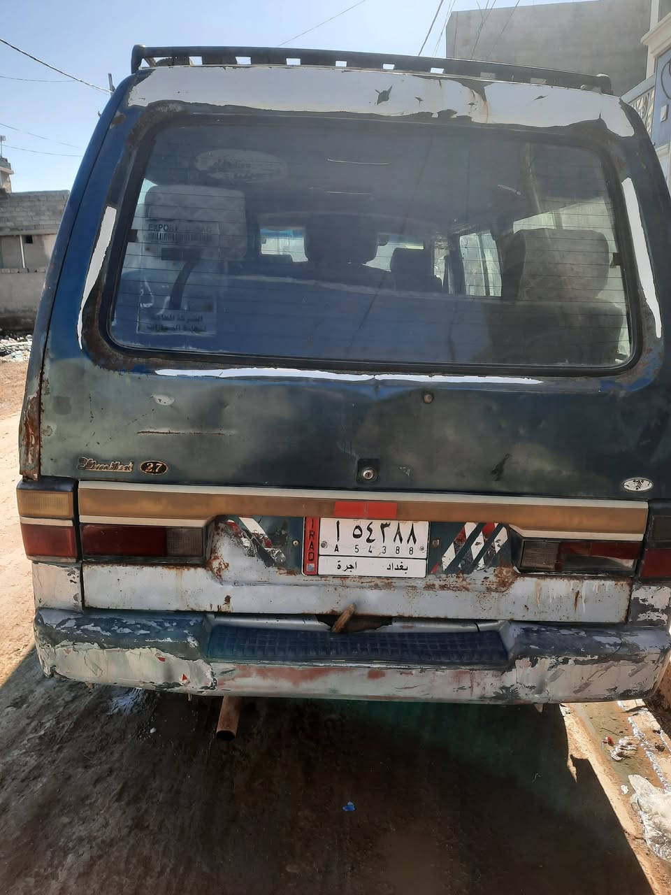 السلام عليكم كيه بسته للبيع رقم بغداد سنويه لل٢٧شهر٨..تريد تحويل تريد وكاله شواصي بلاد بدون تصليح بيها خيط بخار بدون تنقيص شرط الفحص 
باتري جديد تايرات جدد سياره خير من الله 
كبل للشارع..العنوان ديالى بعقوبه..***********
