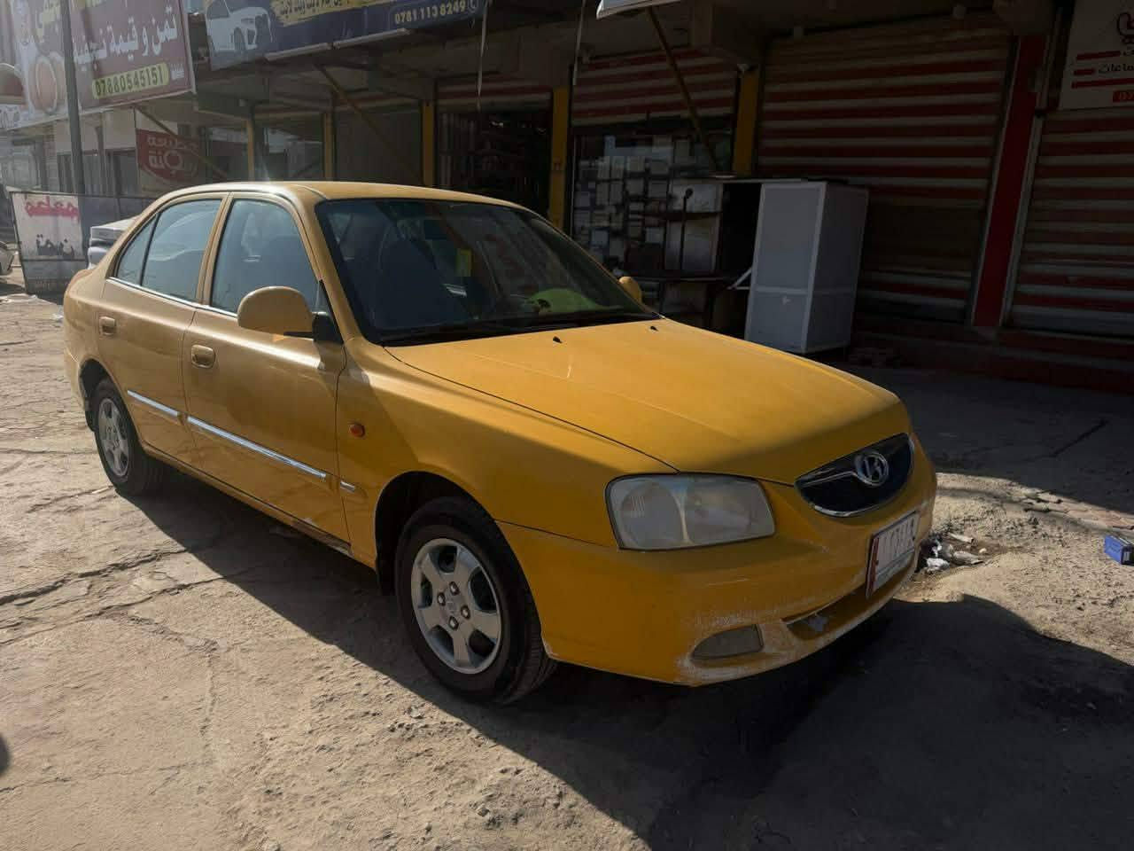 هونداي فيرنه موديل ١٤ رقم بابل مكانه بابل المركز مكفوله وجاهزه *********** السعر ٧٥ قفل
