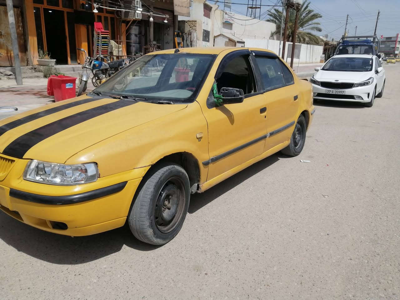 سمند للبيع رقمه ذي قار حداديه جديد كير مكينه خير من الله عنوان ناصريه مركز *********** سعرها مناسب كلش
