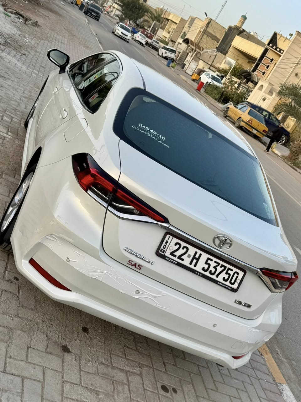 السلام عليكم للبيع او مرواس
كورلا ساز خليجي بانزين موديل 2019 شكل 2020 
مكفوله من الصبغ و التبديل بيها فقط بارد شي قليل ماشية 63 الف حقيقي محرك 1800 رقم اربيل
10 ايرباك 5 ويل كب /قيادة ذاتية حساسات أمامي وخلفي /شاشة كبيرة وكامرة /لد نهاري / مانع انزلاق/ تحكم ستيرن جهتين/ اشاير بلمري/صندوق ذكي/ تبريد بيانو ثلج أمامي وخلفي/ نظام قيادة سبورت وعادي
ترايها زيرو و مصروف عليها تخم تاير جديد انتاج 2026 و دهن الكير مبدله مابيها نقص سيرفس كامل مسويلها 
السعر 165 مكاني بغداد 
***********/***********
