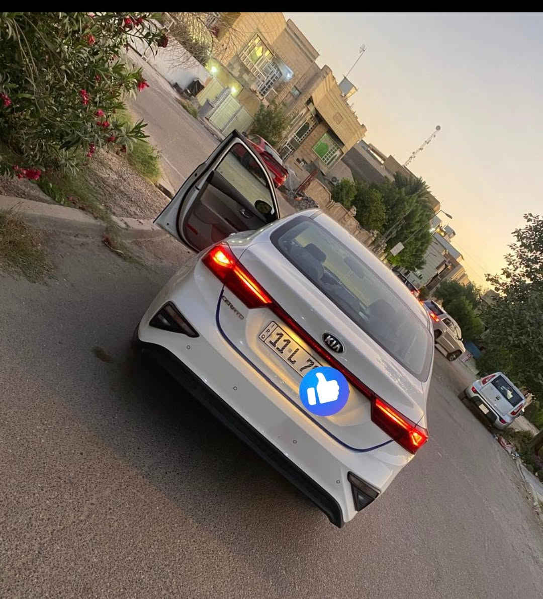 سيراتو خليجي 2021رقم بغداد  بدون صبغ ماشيه 72 سلايد اشاره بل مري مري شفط   حساس خلفي محرك 1600 سعر160  رقم ***********
