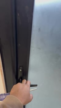 باب ألمنيوم • صيانة كاملة • النجف