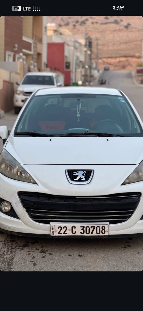 سلام وعليكم بيجو 207 للبيع موديل 2012 سياره كلها شرط كير محرك نضيفه حيل بيها قطعه صبغ فقط رقم اربيل تحويل شرط سعر 57_  *********** _***********
