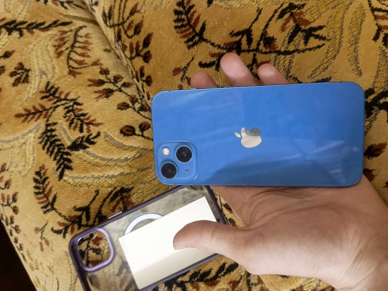 جهاز نوع 
iPhone 13
ذاكرة 128
بطارية 77
ما مفتوح فقط بطاريته معلايه 
الجهاز نظيف كشاصي وساشه 
الجهاز منطينه تخطي للحساب 
للبيع ب250وبي مجال 
للتواصل على الرقم
***********
