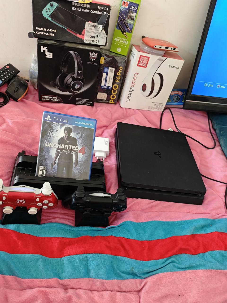 جهاز بلي ستيشن فور سلم 500 كيكا اون لاين مع كارتونته مع لعبه FC26  و دبل جويستك اصلي و تجاري و قاعدة شحن و تبريد و يو بي إس جهاز مفتوح للتنظيف فقطط سعر 270 قفله مكاني بغداد درويش


**إذا كنت صاحب هذا الإعلان وتريد حذفه لأي سبب، رجاءا أرسل رسالة إلى الدعم الفني**