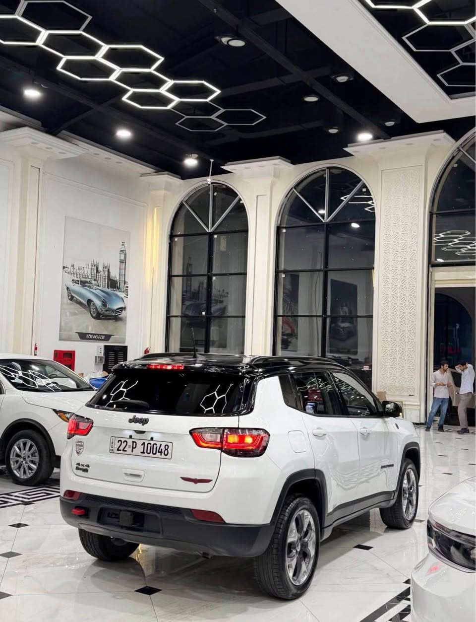 النوع : جيب كومباس تريلهؤك Jeepcompass
 

 الموديل : 2022 الشكل الجديد تريلهؤك
للبيع سيارة: جيب كومباس  موديل 2022
•الرقم: اربيل 
السعر 162مه جال
لون سپى سه فق ره ش بلادى 
ماشي34 الف 
•المواصفات : فول ١/١ عده سلايت
▪️بصمة
▪️ابواب بصمة
▪️المحرك: 2.4 مرغوب (اربعة سلندر) بدون توربو مكفول كير محرك
▪️لايتات زينون اصل مع حاجب LED مع كشافات دعامية زينون
▪️رادار جانبيه 
▪️رادار امامي 
▪️كشافات ليليه
▪️فورويل 4X4
▪️5 كاميرات
    شاشه ئه لكترؤنى
▪️كوشين ساردوگه رم 
    سوكان هيته ر
   كوشين خه زن 
     كشنات تدفئة وتبريد 
▪️كشن كاربائي
▪️شاشة الدشبول حجم كبير
▪️شغال به سمه
▪️سندوق شه فت
▪️ويل كرؤم 
▪️٤جواركوشنى هيته ر
▪️سستم صوت
▪️تحكم ستيرن جهتين بلوتوث وحاكية وكروس سرعة وتحكم صوت 
▪️نظام ABS مانع انزلاق
‎ناقل الحركة : گير اوتوماتيك وعادي من  8 سرعات
اربع تايرات جديدة
سنوية جديدة لحد 2030
رقم مميز 
•الضرر: صبغ بس بونيت فقد بدون دواخل
شرط فحص يه قؤپى گه جكه ى له شانى هه يه
سعر 162مه جال  
 المكان اربيل 
الاتصال: *********** أربيل, العراق
