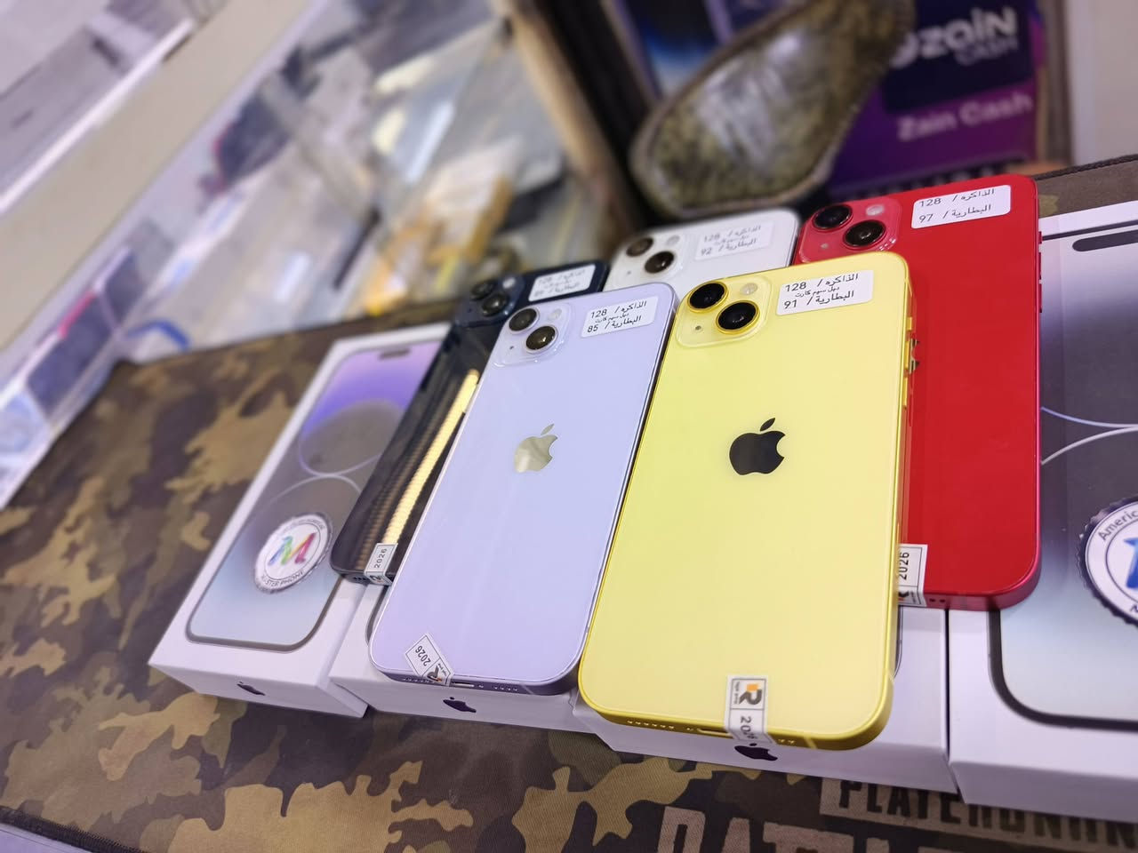 📱 iPhone 14 Plus ✅ ذاكرة 128GB 🔋 بطارية من 80% إلى 100% 🎨 متوفر بجميع الألوان 📦 أجهزة نظيفة و مفحوصة 100% 💯 بدون مشاكل
📱 iPhone 14 Plus ✅ ذاكرة 128GB 🔋 بطارية من 80% إلى 100% 🎨 متوفر بجميع الألوان 📦 أجهزة نظيفة وكلشي ما مبدله ضمان 100% 💯 بدون مشاكل
💵 السعر: 610 الف فقط
🚚 توصيل لجميع المحافظات 📲 للاستفسار والحجز: ***********

