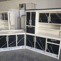 كاونتر متر ونص • مرمر • سقف مبطن MDF