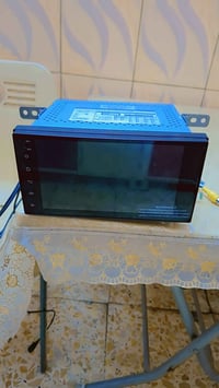 اسلام وعليكم للبيع شاشه بلاديه نيسان صني موديل 25 السعر 125   07714340...