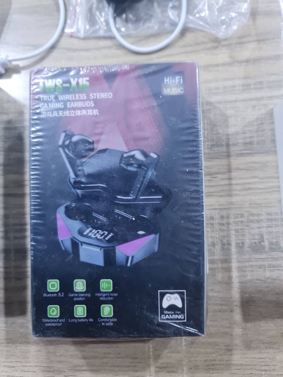 توفر حديثا
شلعة ايربودات  ١٢ قطعة 
شرط جديد وشغال 
أعلى سعر ابيع


**إذا كنت صاحب هذا الإعلان وتريد حذفه لأي سبب، رجاءا أرسل رسالة إلى الدعم الفني**