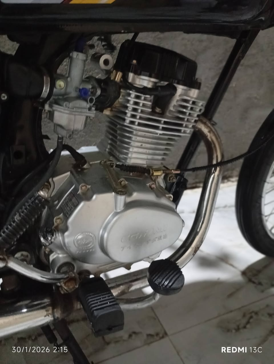 السلام عليكم دراجه للبيع محرك سي جي مامفتوح سعر 650 وبيها مجال بسيط مكان ناصريه مركز  ماتشتري لاتراسل ***********
