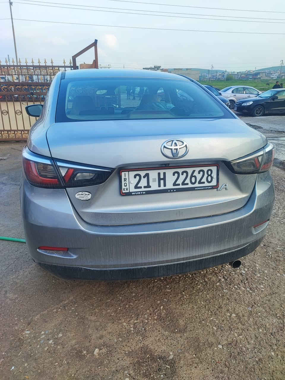 تیوتا یارس مودیل 2016 ...4صبغ بدون دواخل سعر 88بي مجال ***********
