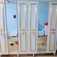 غرفة تركية ٧قطع نضافه ٩٠بل٪ عوزه فقط مراية شخط مابيه السعر ٣٥٠وبيه مجا...