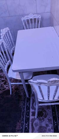 طاوله طعام • ٤ كراسي • جديد