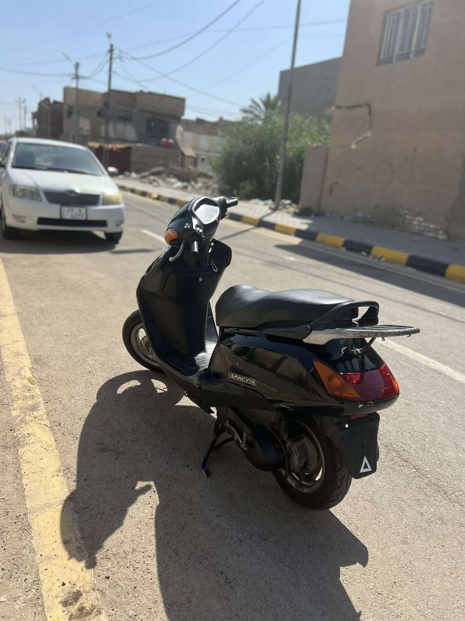 دراجه سبيسي ياباني كفر وكابريتر اصلي بلادي ياباني مختم علا وضع البلاد كله بلادي دراجه أخت الرمبه الهاتف  *********** مكان كوت الخاجيه
