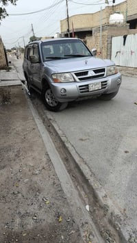 سيارة باجيرو 2007 كفالة عامة من ضربة ومن كلشي السيارة جاهزة و خير من ا...