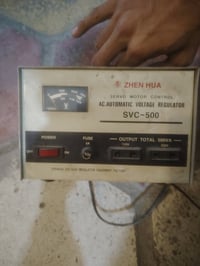منظم كهرباء 500 شمعة سيرفو نضافة تامة للبيع  للتواصل 07838714113 واتسا...