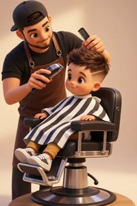 أمير صغير • قصة شعر • متجهز للعيد