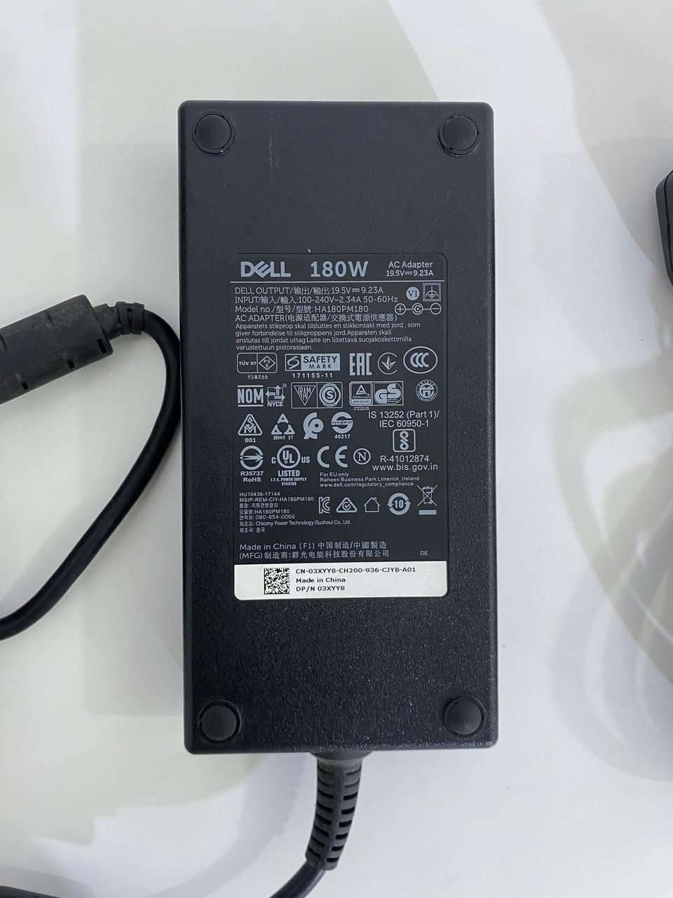 شاحن دل 180 واط
ب28الف فقط
توصيل 5 جميع المحافضات


**إذا كنت صاحب هذا الإعلان وتريد حذفه لأي سبب، رجاءا أرسل رسالة إلى الدعم الفني**