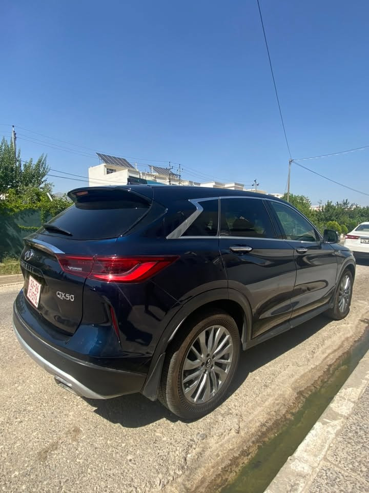 INFINITY QX50     2025
وصول حديث،  سيارة فخر شركة نيسان، Nissan Infiniti..Qx50..موديل 2025,  محرك ٤ سلندر Turbo ( محرك ألتيما SR), السيارة ماشية 16 الف ميل، AWD,مكفولة من الشواصي والدواخل وألأيرباكات،  كير & محرك بشرط ،صبغ فقط جملوغ امامي صفحة النفر، اربع ابواب بصمة، صندوق شفت، رادارات..السيارة موجودة فيها الكثير من المواصفات الاخرى..السيارة في دهوك، وتترقم شمالي مع مجال ٩٠ يوم للترقيم،السعر220$ مع مجال قليل، ***********
