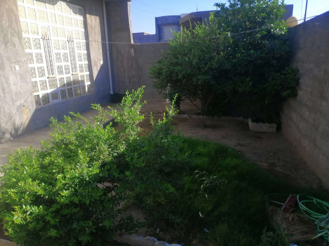 بيت للبيع في الفلوجه في السد خلف مجمع الرحاب قرب شارع المضيف بناء حديث بلوك طابو زراعي المساحه ٢٠٠متر شارع 10 يحتوي على ٢غرف نوم وصاله ومطبخ و ستقبال وحمامات وصحيات خارجيه السعر ٥٣ مليون وبي مجال بسيط للاستفسار مراجعة مكتب القمه للعقار او الاتصال على الأرقام التاليه *********** ***********
