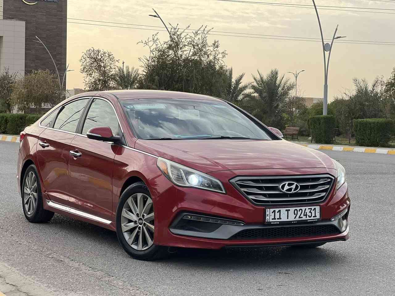 سلام عليكم للبيع بسعر مناسب جداً  سوناتا موديل 2017 سبورت كير/محرك/صدر/تايرات/كهربائيات/كلهن شرط سياره حلوه وجاهزه ومال جناي تبريد ثلج❄️ تدفئه🔥 سياره ماناقصها كلشي حيل حلوه جديده بمعنى الكلمه السياره رقم بغداد دولي سنويه 2030 وهزه جديده شرط التحويل والغرامات…
…ملاحضه السياره بيها صبغ 3 قطع 
مكان السياره صلاح الدين تكريت السعر 109 وبيها مجال للأستفسار اسيا ***********
