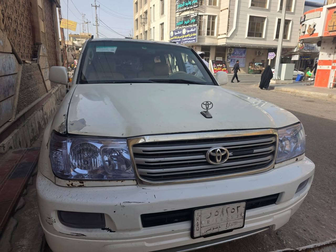 سلام عليكم لاند كروز ٢٠٠٤ فكسار مكينه كير شرط حداديه تخم تاير كهربائيات كلها شغاله تبريد ٣قطع ثلج وكاله باسمي صبق عام جاهزه سياره سعر ٨٥ مكاني ناصريه مركز ***********
