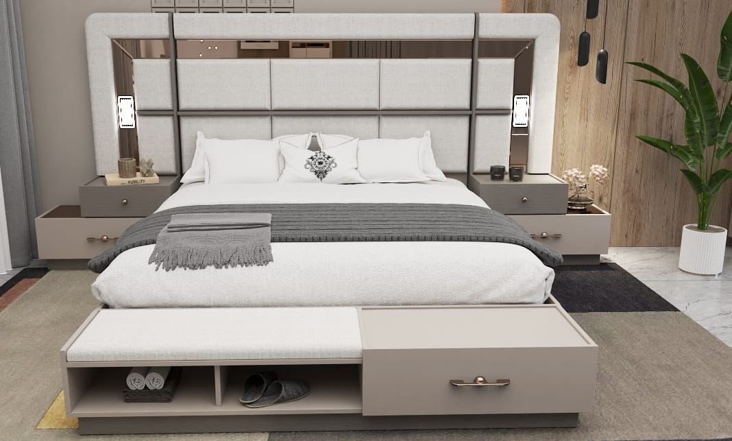 وصل حديثاً 🔥🔥
أقوى الموديلات الحديثة ✨ موديل أوردا – 10 قطع بروفيل ✨

فخامة حقيقية وتصميم يخطف الأنظار 😍

✔️ كنتور + ملحق بقياس 360 سم (مساحة واسعة ومريحة)
✔️ سرير جك خزان (ترتيب ذكي ومساحة إضافية)
✔️ هيكل قوي برغي وجوي حديد 💪
✔️ ظهر كنتور قطني (راحة وأناقة بتفاصيل راقية)

🌟 تصميم عصري بلمسة فخمة
🌟 جودة عالية وتشطيب يليق بذوقك
🌟 مناسب لكل المساحات الكبيرة

📍 متوفر الآن بكمية محدودة
📞 للحجز والاستفسار: ***********

خلي غرفتك تحچي عن ذوق
