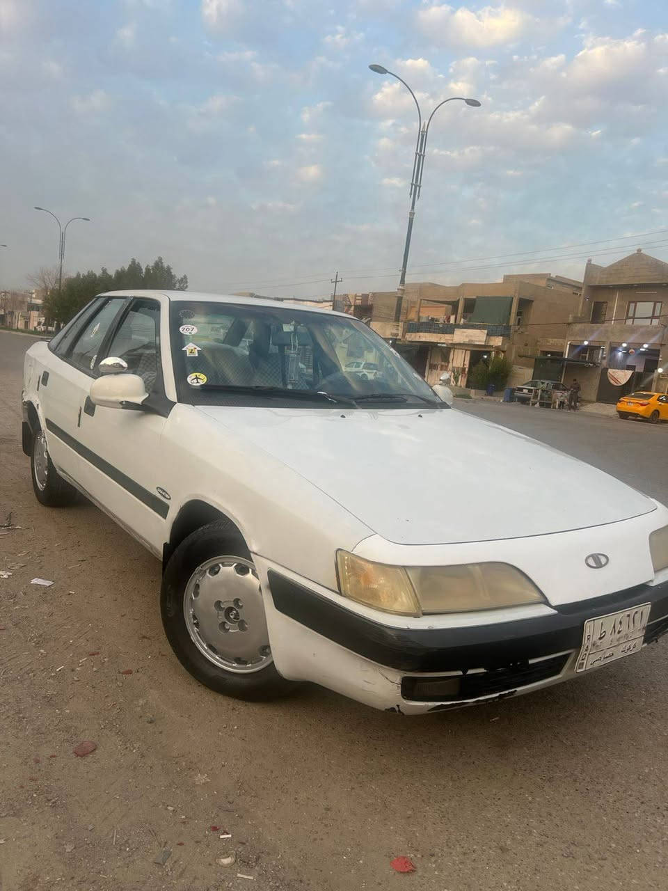 بس 19 ورقه 
دايو اسبرو موديل 1994 أبيض محرك فل 16 كير عادي رقم كركوك سنويه عضم عاج بشرط التحويل والغرامات صدر امامي خلفي جديد باتري جديد كهربائيات شغاله تراي بشرط داخل جديد ستيرن پور سياره جاهزا بدون حادث عنوان السياره في كركوك بيع سريع 19 ورقه وبيها مجال قليل وشايف خير الي يأخذها سياره بلاش 
***********
