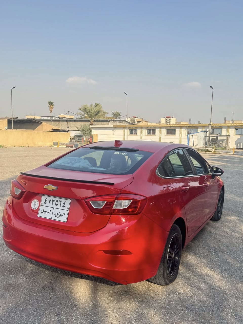 كروز موديل2017
بسعر88 وبيها مجال بسيط
مواصفات / LT
كير مكينه تبريد كهربائيات حدادية السياره نضيفه مناقصها برغي ..
 قطعتين بيها بنيد  والصندوك جوه العلامه فقط ..

 / شاشة اعطال 
شاشة كار بلي 
وكامره خلفيه دواره 
تحكمات ستيرن جهتين 
/ اوتو ستوب 
لد LED نهاري / 
مثبت سرعة  
مكان السياره : السيدية
للاستفسار :***********
