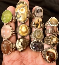 خواتم فضة ٩٢٥ • ٢٠ خاتم • ٢٥٠ غرام