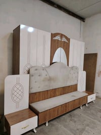 غرفة نوم تركي • نضافة ٩٠٪ • ٩ قطع