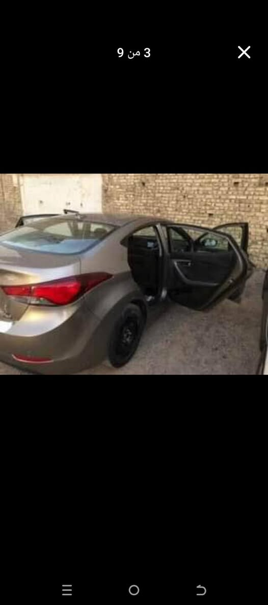 السلام عليكم للبيع فقط هونداي النترا 2016 وارد أمريكي مكينة 1800
رقم بغداد مشروع وطني
سونار موضح بل صور
مواصفات عادية
بيهة بارد فقط بدون صبغ
اي ستفسار متواجد واتساب
عنوان السيارة بغداد الكرخ 
***********
السعر 98 بيهة مجال انشالله
