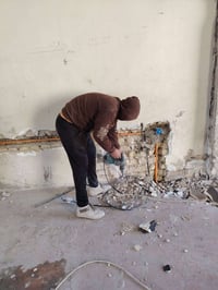تفليش أرضيات • قلع كاشي • بإشراف مهندس