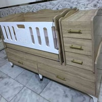 سرير • غير مستعمل • مع دوشك