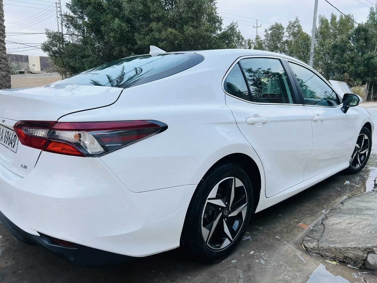 يالله
السلام عليكم للبيع او مراوس 
كامري 2023 لون ابيض رقم ديالى ب اسمي هزه ورقم جدد تحويل ثاني يوم فئه LE معرفه رادارات كشن سايق كهرباء تخم تاير صدر كير مكينه تبريد تدفئه كله جديد سياره بيها 3 قطع صبغ جاملغات 2 وبنيد حادثها كما موضح بل صور بيها فقط بدايه شاصي الايمن سحب خفيف بدايه مالته كلشي ذاكر بل منشور سعرها 188 وبي مجال مكان سياره ديالى بعقوبه 
***********
