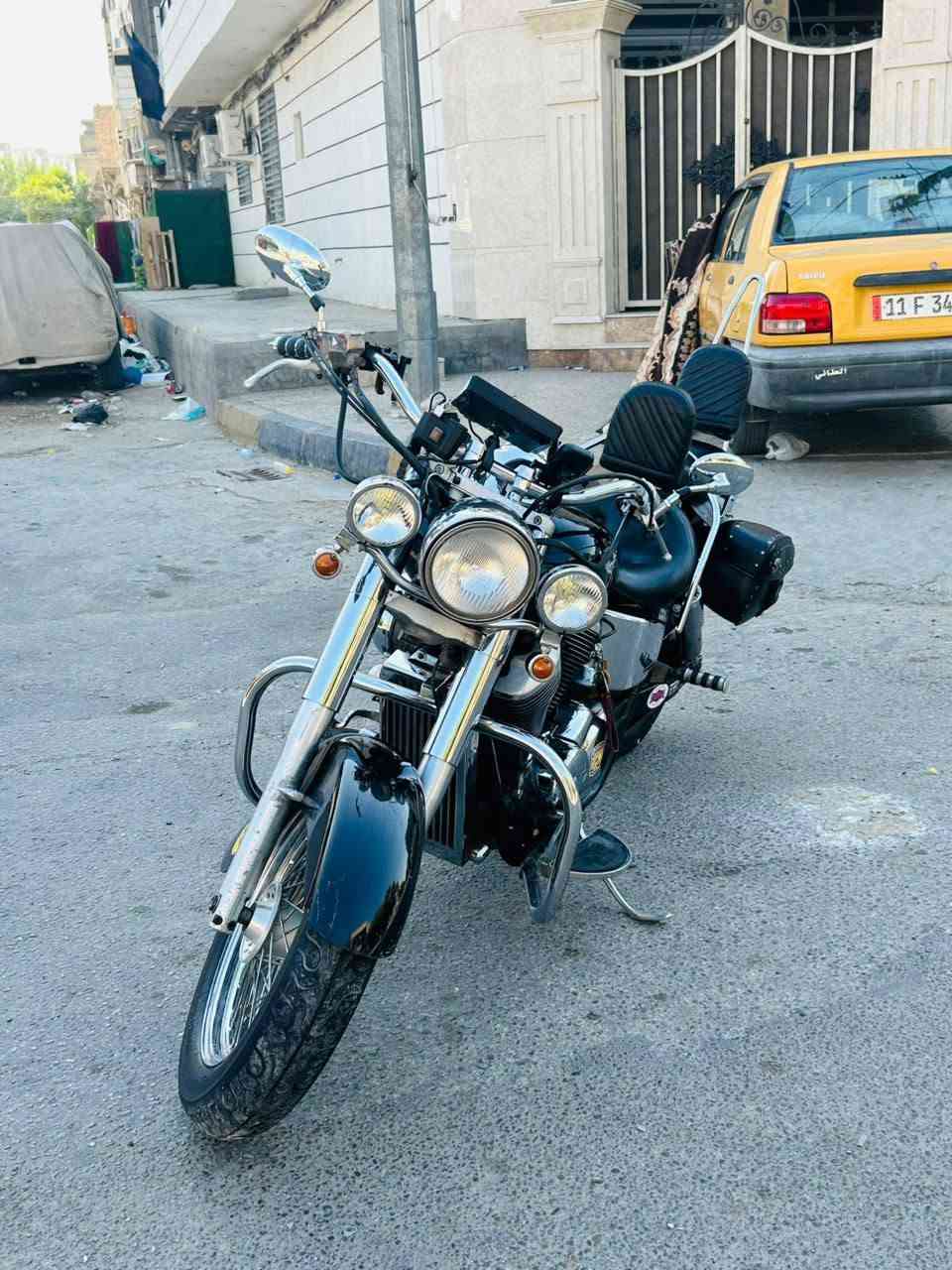 سلام عليكم
هارلي شادو محرك 400 
موديل 1997
بدون كمرك
دراجه مكفوله كفاله عامه ترايك وين ما تريد ادامه جديده بلكات تاير خلفي جديد بنز بريك جديد ما ناقصها شي
السعر 17 ورقه

***********
بغداد رحمانيه الجعيفر
