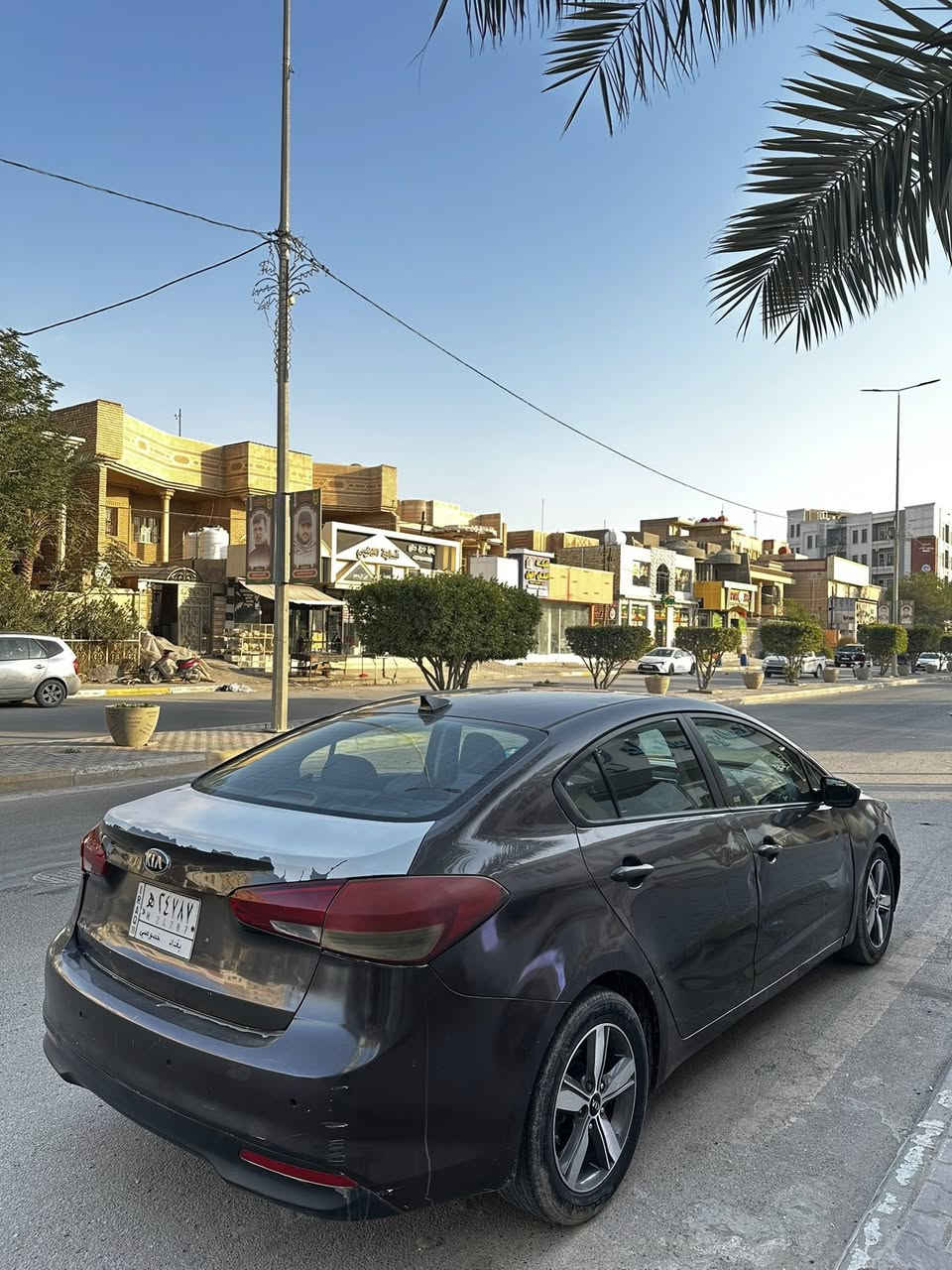 كيا فورتي 2018 امريگي
ضرر ثلث قطع صبغ بدون اي ضربه عابرة صور الحادث مرفقة بلمنشور محرك وگير جدد 2000 دوش حدادية تخم تاير جدد رقم بغداد بسمي سنوية جديدة تحويل ثاني يوم مكان السيارة السماوة المركز 
سعر السيارة 100 وبيه مجال 
***********
