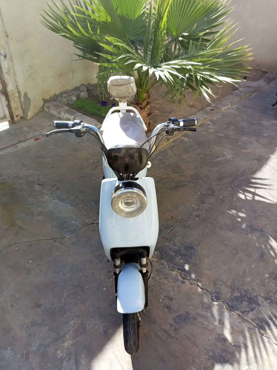 سلام عليكم دراجه شحن نضيفه كلش بطارياته نضيفه كلها شغاله كهربائيات شغاله سرعته 50 الشحنه الوحده تمشيك كلش هواي مال بيت مرتبه من كل النواحي وتجي وشوف بعينك السعر (200) البصره الزبير(***********)
