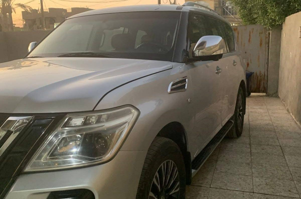 نيسان باترول ٢٠١٤ خليجي كفالة عامة
رقم بغداد مشروع وطني بأسمي
بلاتنيوم ٨ سلندر فخامة عالية 
دعاميات محدثة والبلاديات موجودات ايضاً 
مكانها بغداد الرصافة 
السعر ٢٦٠
***********
