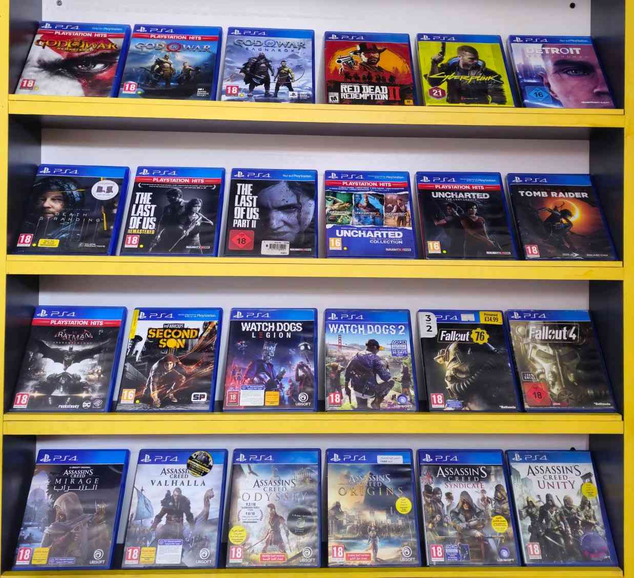 وجبة اقراص مستخدم. ( مراوس + بيع. )
بتاريخ 2026/3/26
ملاحظه / الاسعار غير ثابته (يوجد تغير في الاسعار) 
مرحباً بك🤗
 في متجر عالم الالعاب لبيع وشراء وتبديل الاقراص ps4 ( ليس لدينا مكتب حالياً)
                       ((بيع وتبديل وشراء))
توصيل داخل بغداد. 5 الف 
توصيل محافظات.   8 الف 
اسعار التبديل:
((فرق 5000دينار على الاقراص المتشابه اسعارهن ))
ملاحظه/ يوجد اجهزه للبيع 
العنده استفسار يتفضل خاص 
مرحبا بالجميع


**إذا كنت صاحب هذا الإعلان وتريد حذفه لأي سبب، رجاءا أرسل رسالة إلى الدعم الفني**