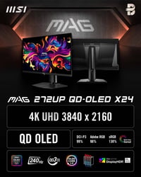 نقدم لكم أحدث الابتكارات في عالم الشاشات الاحترافية – شاشة MSI MAG 272...