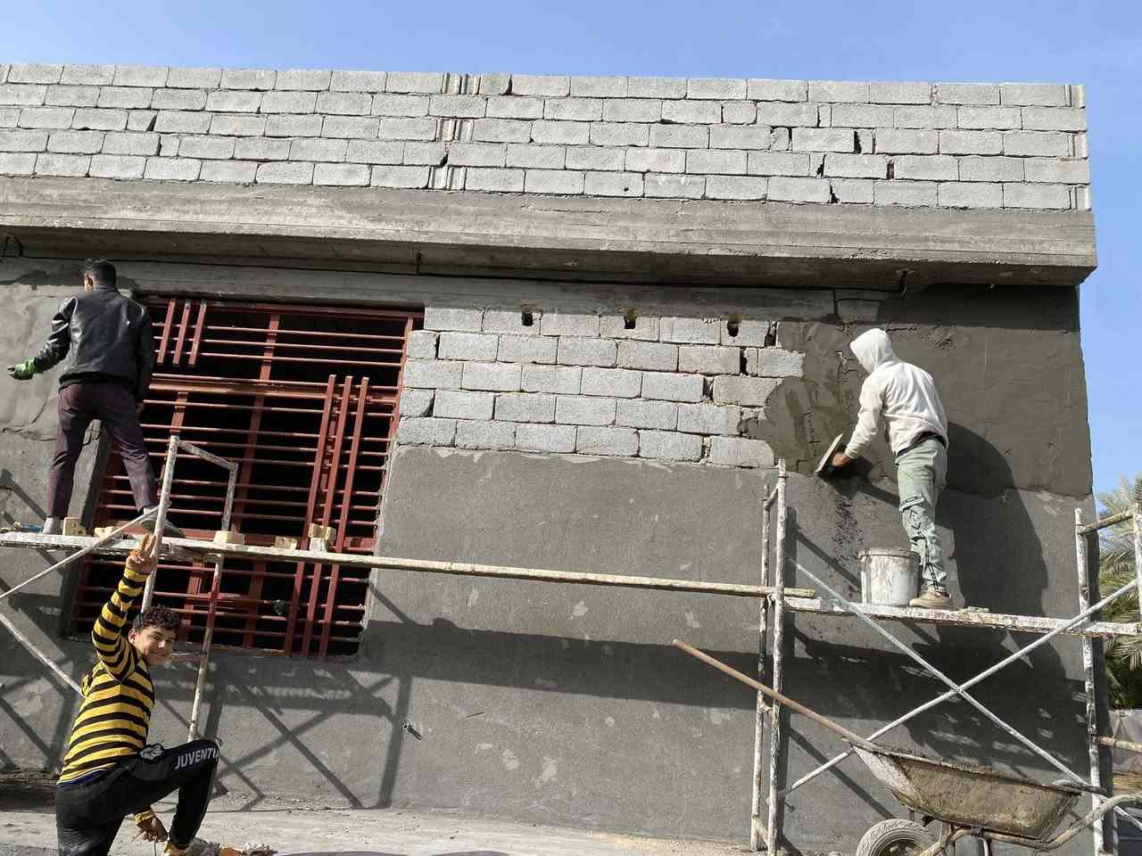 يا الله
شغل لبخ  درجا اولئ مثل ماواضح بصوره 😍
يوجد خلفات طلس
جص بياض
لبخ اسمنت
تطبيك سراميك
تفليش🧨 +ترميم ✨
بناء درجا اولئ 👷‍♂️
هدم بيوت 🚀
تصعيد مواد 🛬
كوادر عمال 🧱
ديكورات +صبغ📜
جبسن بورد 🖇📌
لااستفسار ***********واتساب 
#علاوي_لعمار_والديكور
