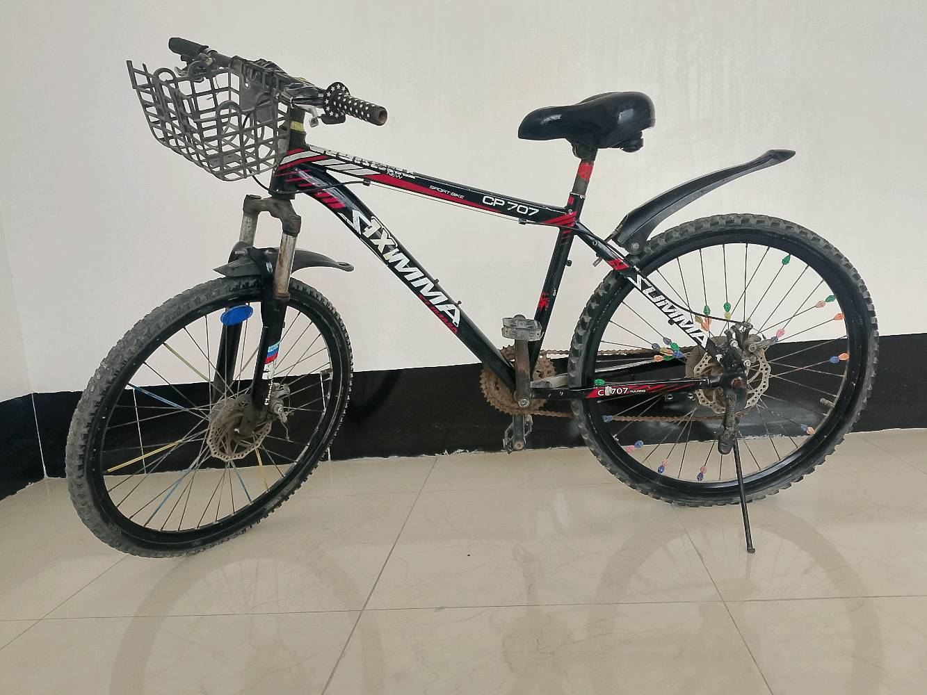 عنوان بغداد حي نصر بايسكل نضيف بس تاير لي وره طاب بي درنفيس قيم وخضه