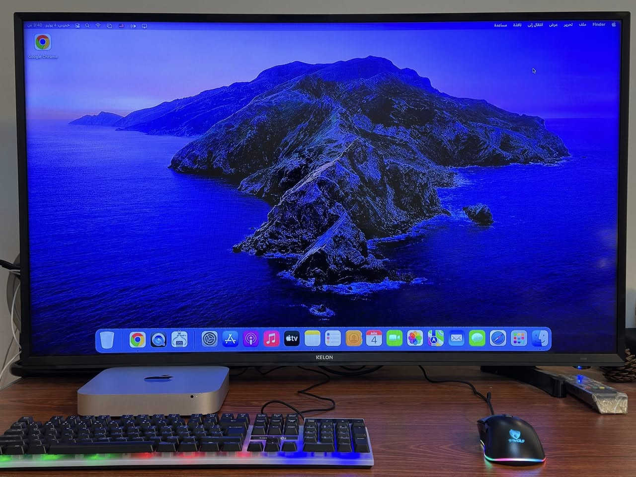 Mac mini
2014 
i5 2.6 GHz
Ram 8 
Ssd 256 
نضام macOS Monterey 
جهاز فائق السلاسه كلش سلس و قوي 
مكاني بغداد البياع حي الشرطه شرطه الرابعه 
سعره  200 و بي مجال بسييط 
***********
