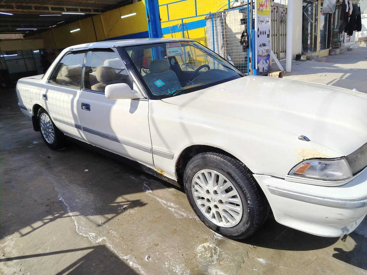 سلام عليكم
سياره مارك للبيع مكفوله من الضربه القويه
سنويه لل ٢٠٢٩ محرك ونجي سياره جاهزه
 تحتاج ترتيب دواخل
راعيه بل كوفه يريد مداور  السعر ٣٨
***********
