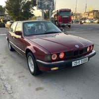 بي ام 1991         730 مكينه 6 سلندر بلادي السياره بدون اي حادث بيها ص...