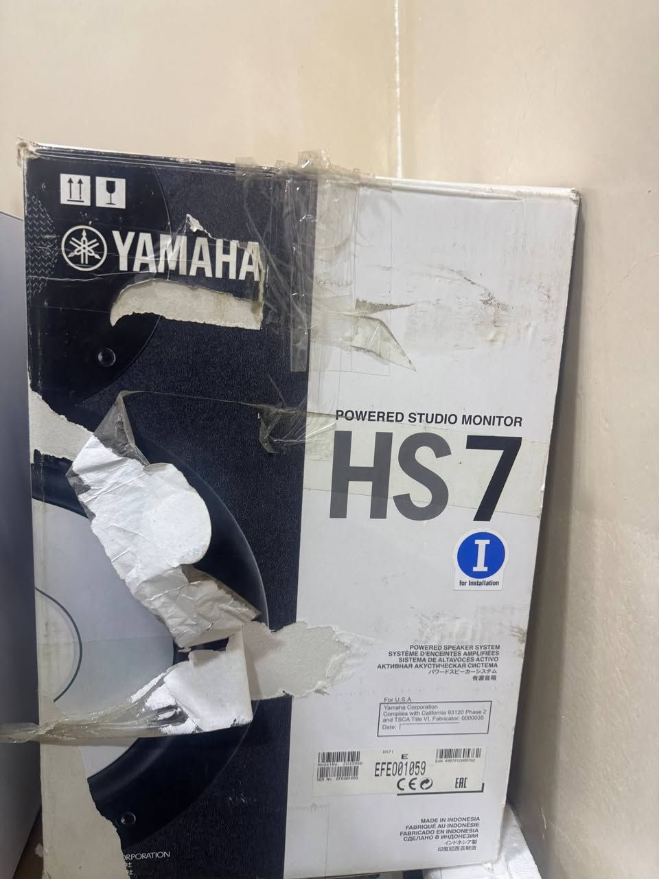 سلام عليكم
سبيكرات يامها  HS7I 

كارت صوت UR 44 

مسخدمات السمعات نضافه 99‎%‎   مع  كارتون السبيكرات   موجده وياهن نضيفات كلش

السعر 850 قفل  

خاص مفتوح او واتساب  اتصال‭0771 647 2312‬
