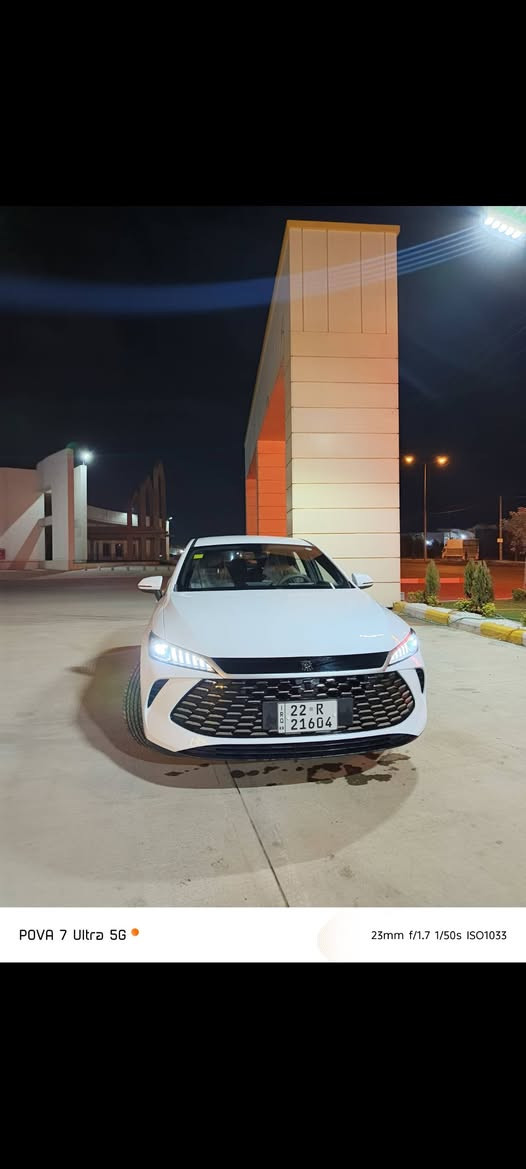 Byd qin plus 2025      
ماشية 6000 الاف
السياره رقم اربيل الجديد 
داخل زيتوني 
السياره وياهه كل غراضهه كامله كاعيات وشاحنه 
السعر : 127 ورقه وبيهه مجال 
***********
